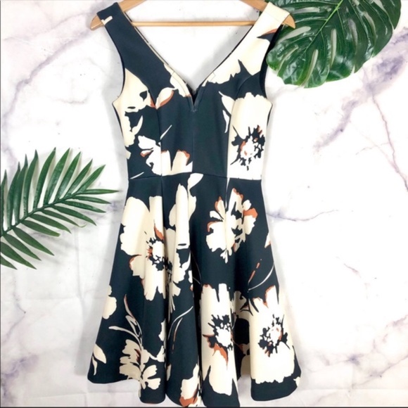 Anthropologie/ MAEVE Fit & Flare Floral Dress - Picture 3 of 4